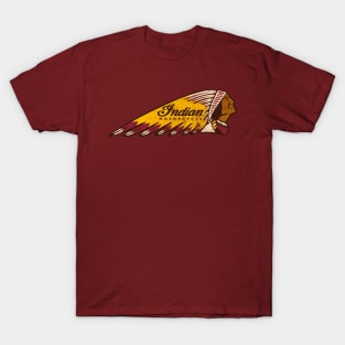 Retro Indian Motorcycle Sign T-Shirt